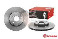 09 7225 11 จานเบรค ล้อ F (ยี่ห้อ BREMBO) รุ่น UV TOYOTA Rav 4 2.0 ปี1994-2000