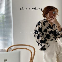 Chic Clothing เสื้อ เสื้อแขนยาว เสื้อผู้หญิง เสื้อแฟชั่นผญ วินเทจ เท่ ทันสมัย ทันสมัย WCS2393BPT 39Z230927