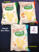 Bánh gạo hữu cơ 4care Balance phù hợp bé từ 1 tuổi - BoBa store