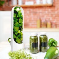 【traveler】 Herb Storage Capsule Case Fresh-Keeping Box Vegetables Preservation Bottle Durable Storage Container For Dill Coriander Kitchen