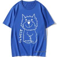 Westie Terrier Dog Lovers Cool Funny T Shirt Men Short Sleeves Hip Hop Vintaged O-Neck Cotton T Shirts