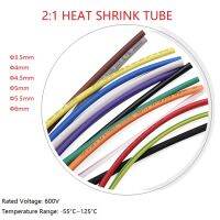 Polyolefin 2:1 Heat Shrink Tube Diameter 3.5mm 4mm 4.5mm 5mm 5.5mm 6mm ความร้อนเป็นมิตรกับสิ่งแวดล้อมสารหน่วงไฟฉนวนป้องกันความร้อน Shrinkable แขน ROHS UL