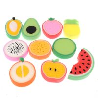 【cw】 Sponge Fruit Shaped Cleaning Cartoon The Supplies