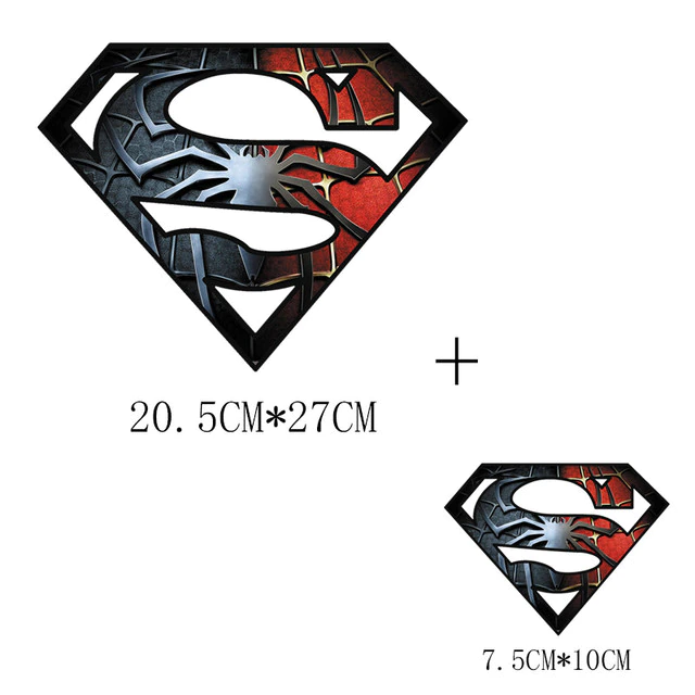 ตัวรีดติดเสื้อร-superman-f-28-สติกเกอร์รีดติดเสื้อ