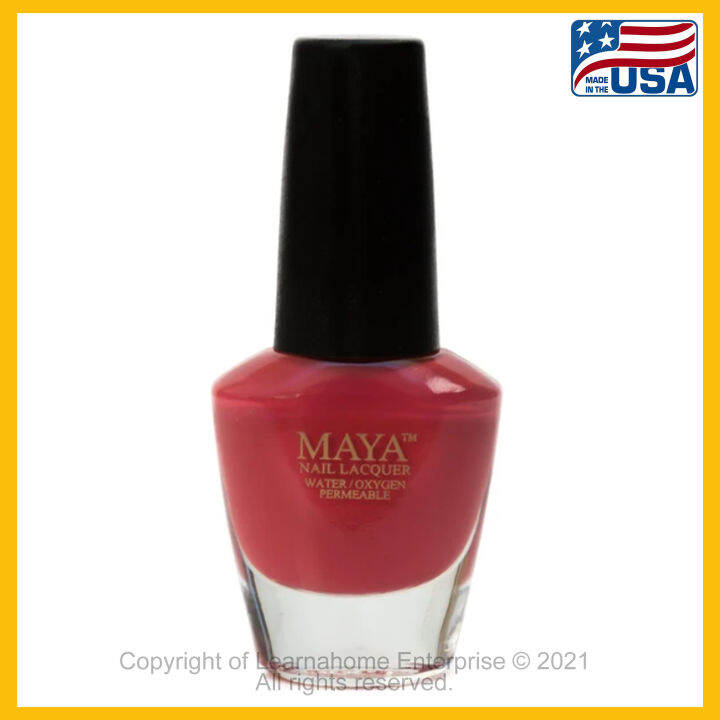 MAYA Halal Breathable Nail Polish - Nail Colour Bittersweet, Made in USA, Certified Halal Nail Polish 100% breathable Wudhu Friendly, Vegan (Cruelty-Free) Water permeable, Volume 12ml, Pengilat Kuku Premium dari Amerika Syarikat MAYA Halal Breathable Nail Polish - Nail Colour Bittersweet, Made in USA, Certified Halal Nail Polish 100% breathable Wudhu Friendly, Vegan (Cruelty-Free) Water permeable, Volume 12ml, Pengilat Kuku Premium dari Amerika Syarikat