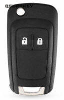 ปุ่มเปลี่ยน QSUPOKEY รีโมทคอนล Key Fob 315433MHz ชิป ID46สำหรับ Chevrolet 2010-2014 Cruze พร้อมใบมีด HU100