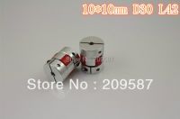 BF 10mm x 10mm D30 L42 CNC Flexible Plum Coupling Shaft Coupler