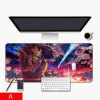 Your name anime Mouse Pad Plus Size Mouse Pad Gaming Mouse Pad Table Mat Large Size  Waterproof Non-Slip Rubber Base and Durable Mat for Computer