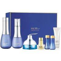 SU:M37 WATER FULL SPECIAL SETS ชุดผลิตภัณฑ์ทำความสะอาดและบำรุงผิวหน้าแลดูอ่อนวัยสูตรพรีเมี่ยมจากเกาหลีของแท้พร้อมส่ง