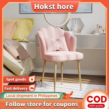 Pink velvet chair on sale b and m