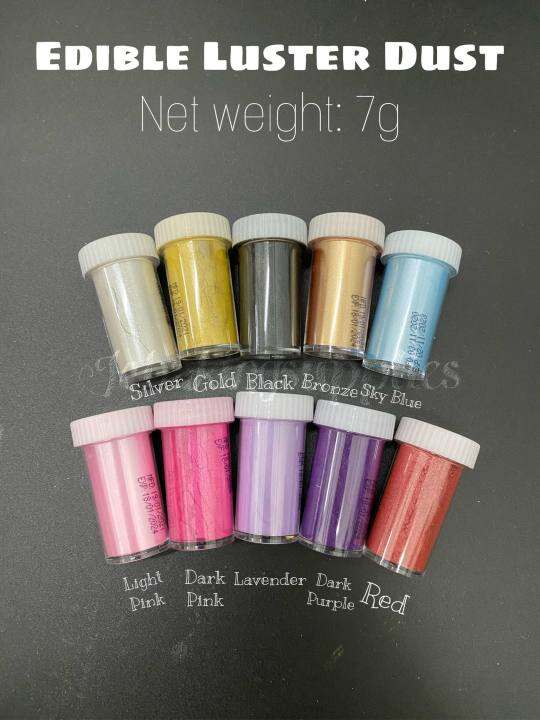 7g Edible Luster Dust Cake Decorating Luster Dust Lazada PH