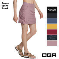 TSLA- [CQR] Womens Outdoor Skort, UPF 50+ Active Athletic Casual Skirt with Shorts, Hiking Golf Travel Casual Skort with Pockets I Women I Skort I Casual I Hiking I Golf I ผู้หญิง I กระโปรง I ไม่เป็นทางการ I กีฬา  (CQ-WXK101)