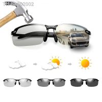 ₪﹍♤ Classic Mens Polarized Sunglasses Photochromic Driving Male Change Color Gradient Sun Glasses Day Night Vision Drivers Eyewear