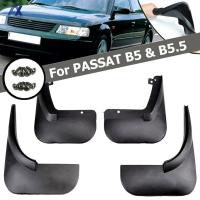 บังโคลนสำหรับ VW Passat B5 B5.5 1998-2004แผ่นกันกระเซ็นแผ่นบังโคลนหน้าโคลนหลังมีฝาปิด2003 2002 2001 2000 1999ชุดแผ่นบังโคลน