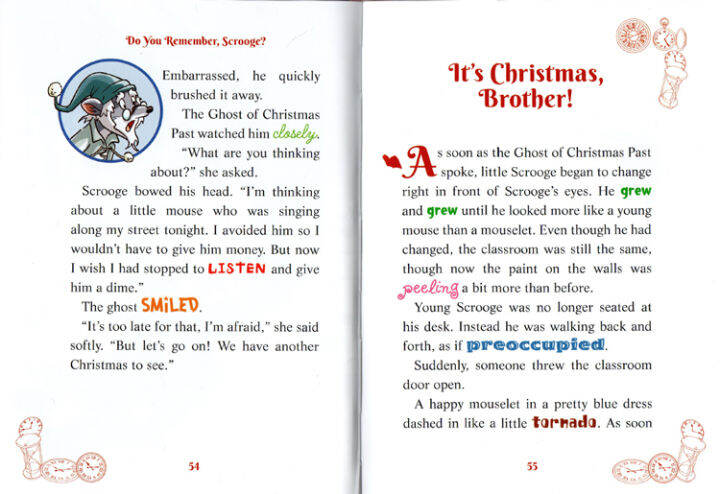 mouse-reporter-classic-story-christmas-carol-english-original-geronimo-stilton-retells-the-classics-a-christmas-carol-full-color-hardcover-picture-story-book