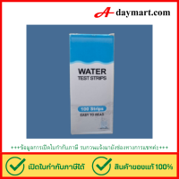 ชุดแถบทดสอบทองแดง สำหรับสระว่ายน้ำและสปา จำนวน 100 แผ่น copper test strips for swimming pool,aquariums,drinking water test kit 100 Strips by adaymart