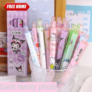  Sanrio Hello Kitty 4pcs School Pencil Gift Stationery Set :  (Red) : Office Products