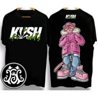 เสื้อยืด KUSH V9 2023 TIDE Cotton Daily Cotton แขนสั้นสไตล์วินเทจ