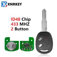 XNRKEY 2 Button Car Remote Key ID48 Chip 433Mhz for Chevrolet Aveo 2009-2016 Smart Car Key Model: RK950EUT P/N: CE 0678