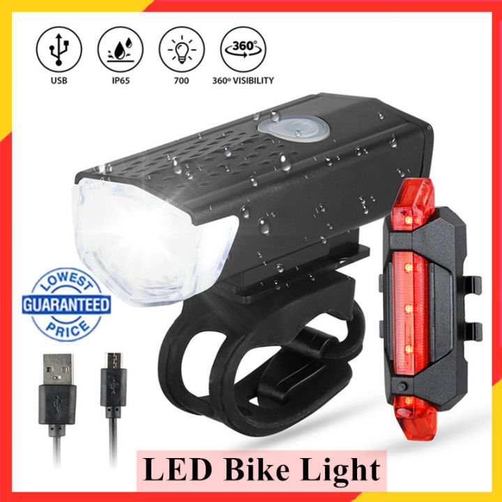 Bike on sale lights lazada