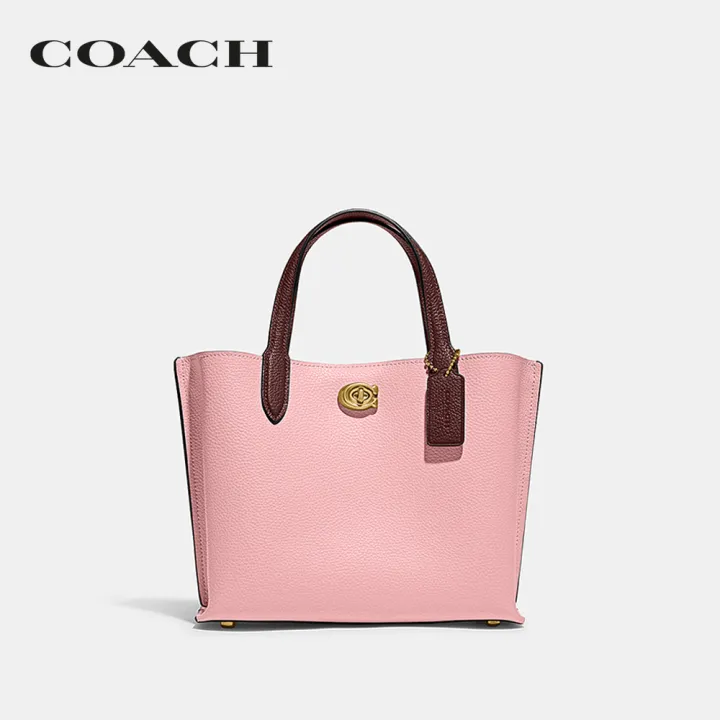 coach-กระเป๋าทรงสี่เหลี่ยมผู้หญิงรุ่น-willow-tote-24-in-colorblock-สีชมพู-c8561-b4vi6