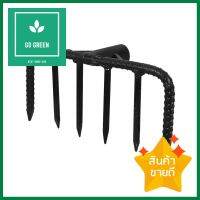 คราดเหล็ก 6 ซี่ (เฉพาะหัว) DIAMONDGARDEN RAKE 6-TINE (HEAD ONLY) FIVE STAR ELEPHANT **คุณภาพดี**