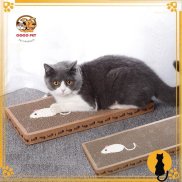 Bàn Cào Móng Cho Mèo Thiết Kế Trang Trí Hình Chuột Cá Dễ Thương