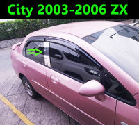 (ส่งฟรี) เสาประตู สแตนเลส City 2003-2005 , City ZX