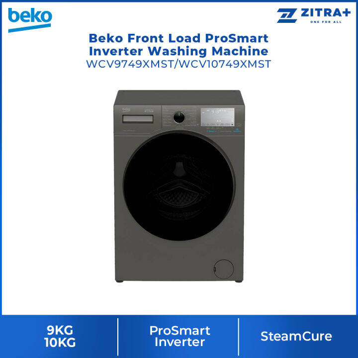 Beko Front Load ProSmart Inverter Washing Machine WCV10749XMST