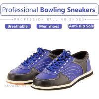 Professional Bowling Sneakers for Men Breathable Sports Shoes Man Skidprood Sole Indoor Training Footwear Supplies Wearable Trainers