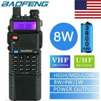 BAOFEN เครื่องรับส่งวิทยุมือถือใน UV-5R,วิทยุสื่อสาร8W 5R UV 3800Mah J93วิทยุติดตามตัวสำหรับตำรวจสำหรับล่าสัตว์ UV Dual-band แฮมวิทยุเอฟเอ็ม