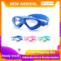 【Free Shipping】Kids Swimming Goggles Summer Waterproof HD Anti Fog Transparent Lense Swim Glasses