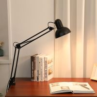 LED Eye Protection Table Lamp Long Arm Folding Clip Lamp Learning Nail Art Embroidery Shooting Work Fill Light Desk Lamp