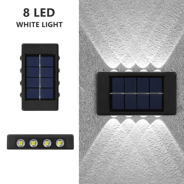 ไฟรั้วไฟฟ้า-led-4ดวงสำหรับกลางแจ้งกันน้ำส่องสว่างขึ้นและลงได้ระเบียงลานบ้านอุปกรณ์ตกแต่งสวนตกแต่งคริสต์มาสปีใหม่