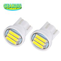 หลอดไฟ Led ทรงลิ่ม3smd Led 7014 Smd 3 W5w T10 194 168สีขาว50ชิ้น/ล็อต