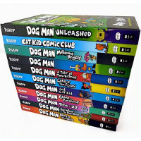 13 Books/Set The Adventures of Dog Man The Epic Collection Humor Novel Manga English Funny Comic Book Gifts for Children 5-12