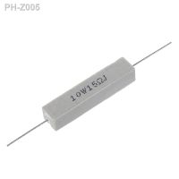 5 Pcs 10W Watt 15 Ohm 5 Wirewound Ceramic Cement Resistor