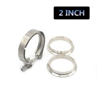 Universal 2 inch Auto Parts V-band clamp kit for Turbo Exhaust pipes Turbo Downpipe Exhaust Clamp Vband