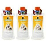 Bearing Anti Tick and Flea White Haired Dog Shampoo 600 ml (3 units) แชมพู สุนัข แบร์ริ่ง สูตร 6 กำจัดเห็บ หมัด