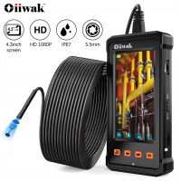 Oiiwak 8.5มม.1080P HD Endoscope 2MP 3x ซูม IP68กันน้ำ6ปรับไฟ LED Multi-Function กล้อง Endoscope Snake