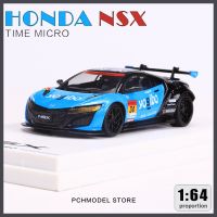 Time Micro 1:64  Honda NSX  No.34 &amp; 94 Racing Car Alloy Die-cast Model Car Die-Cast Vehicles