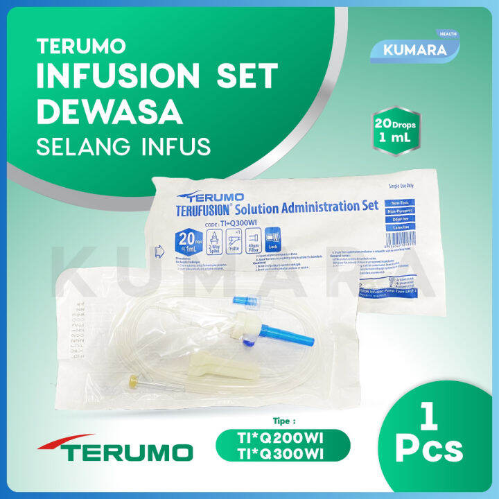 Terumo - Infusion Set Dewasa / Selang Infus Pcs | Lazada Indonesia