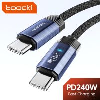 Toocki PD 100W Fast Charging Wire USB C To Type C Charge Cable For Macbook Laptop Huawei Xiaomi POCO Samsung Phone Data Line