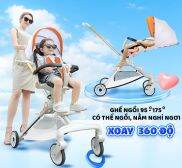 Xe đẩy gấp gọn cho bé CHILUX M06 - Có đèn phát sáng