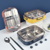 Stainless Steel Insulated Lh Box Student School Lh Box Tableware Bento Food Container Storage Breakfast Boxes Drop Ship