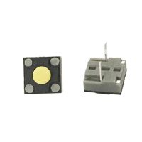 2pcs Micro Switch 6x6x4.3 mm Square Silent Switch Button Mouse DIP Microswitch Drop Shipping
