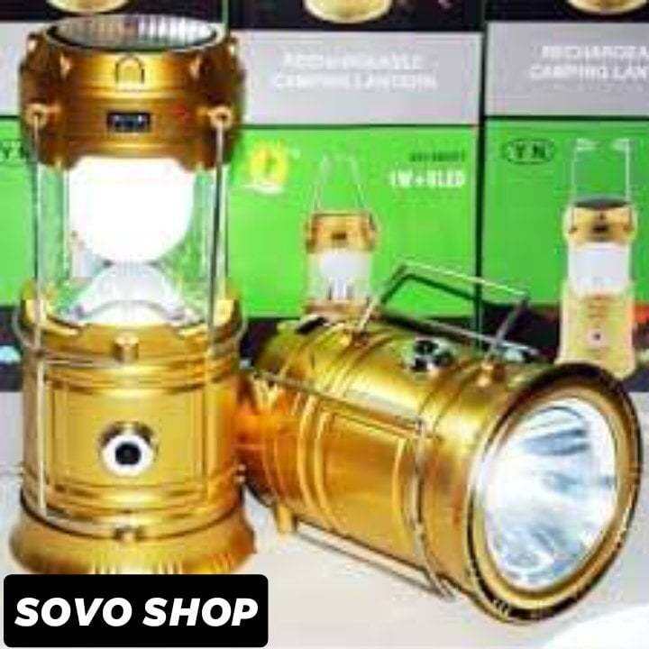 Solar XF5800T 6+1 LED Rechargeable Camping Lantern Power Portable