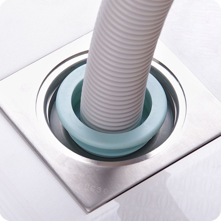 floor-drain-pipe-seal-ring-wash-machine-deodorant-sewer-connector-tools-kitchen-bathroom-anti-odor-seal-ring-floor-drain-plug-by-hs2023