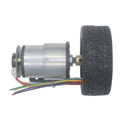 JGB37-520 Motor Encoder DC 6V 12V Geared Motor High Torque Geared Encoder Motor Smart Robot Car Chassis Kit Gear Reducer Motors Electric Motors