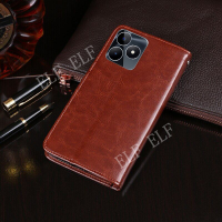 เคส2023สำหรับ C53 Realme OPPO กระเป๋าเงินแบบกลับด้านได้เคสโทรศัพท์หนัง PU เหมาะสำหรับธุรกิจ REALMEC53กระเป๋าครอบพร้อมอุปกรณ์เสริมกระเป๋าเก็บบัตร